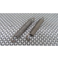 COPPIA MOLLA RITORNO GANASCE PER FIAT - AUTOBIANCHI - LANCIA - ALFA ROMEO - F...