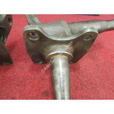 COPPIA MOZZO PORTA RUOTA FOR AUTO D'EPOCA-9