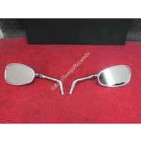 COPPIA SPECCHIO RETROVISORE CROMATO PER PER BEVERLY 500 CRUISER