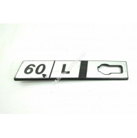 COPPIA STEMMA LOGO EMBLEMA SIGLA 65 L FIAT RITMO