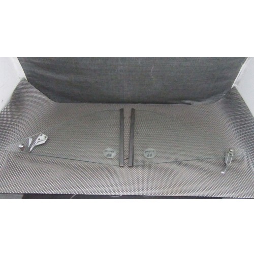 COPPIA VOLETTI POSTERIORI DX SX PER LANCIA FULVIA COUPE' COMPLETI DI SUPPORTO