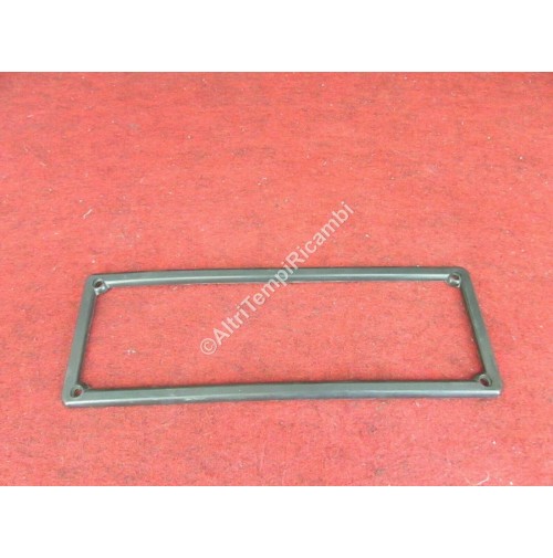 CORNICE TARGA ANTERIORE IN PLASTICA AUTO D'EPOCA