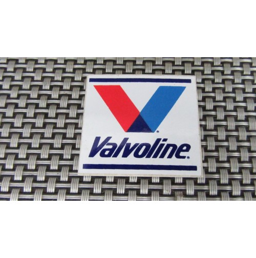 DECALCOMANIA ADESIVO VALVOLINE CM 5 X 4,5 CIRCA