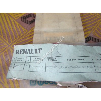 FANALINO LUCE TARGA RENAULT CHEROKEE WRANGLER 8305764222-7