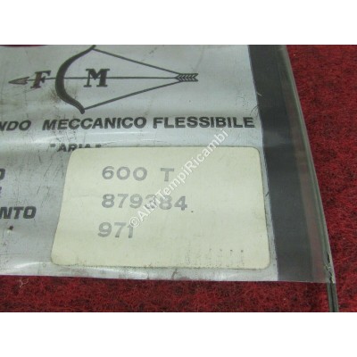 FILO TELECOMANDO MECCANICO FLESSIBILE ARIA FIAT 600 M - 600 D 879384-3