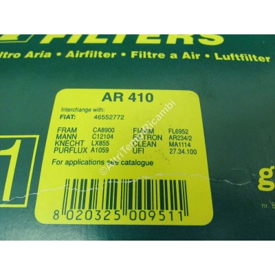 FILTRO ARIA FIAT IDEA 1.9 JTD AR 410 AIR FILTER LUFTFILTER FILTRO DE AIRE FILTRE-2