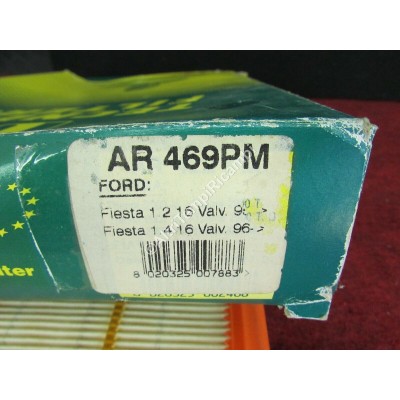 FILTRO ARIA FORD FIESTA 1.2 - 1.4 16 VALV AR 469 PM AIR FILTER -2