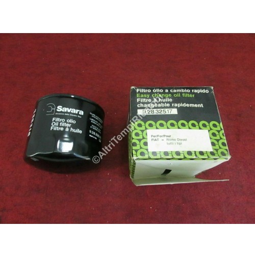 FILTRO OLIO FIAT RITMO D TT - REGATA D 1700 CC 9.28.325.17 OIL FILTER ÖLFILTER