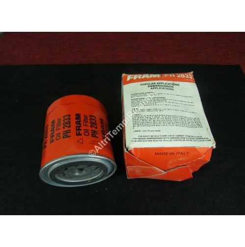 FILTRO OLIO LANCIA PRIMA DIESEL - RENAULT TRATTORI PH 2833