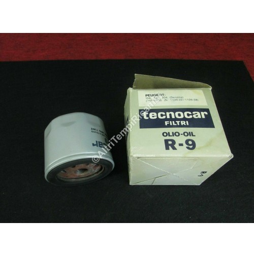 FILTRO OLIO PEUGEOT 104 - 204 - 304 (BENZIBA (>12/78) R 9 OIL FILTER