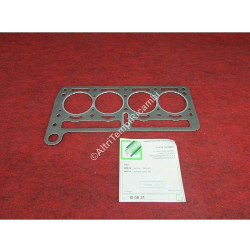 GUARNIZIONE TESTATA TESTA CILINDRI PER FIAT 600 D - DIAMETRO CILINDRI mm 63,8