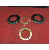 KIT 3 PULEGGE VENTILATORE PER FIAT 600 - 600 D - 850