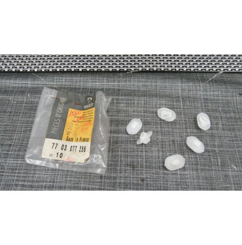 KIT 6 PCS MOLLA MOLLETTA CLIP FISSAGGIO APPLICAZIONI VARIE PER RENAULT EPOCA