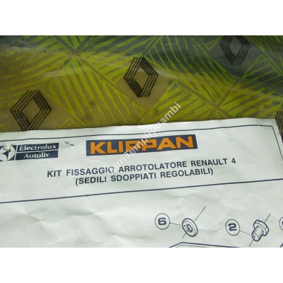 KIT FISSAGGIO ARROTOLATORE RENAULT R4 0030311400-6