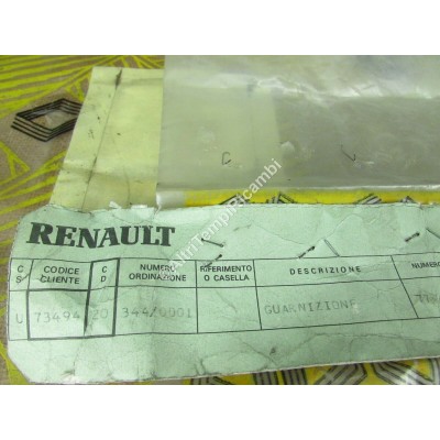 KIT GOMMINI GUARNIZIONE RENAULT 7705027023-3