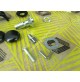 KIT MANIGLIETTA VETRO DEFLETTORE SX RENAULT CHEROKEE 8983504101