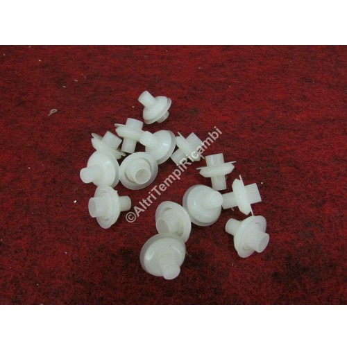 KIT MOLLETTE FISSAGGIO SOTTO PORTA FIAT 500 - 124 1 SERIE