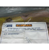 KIT STAFFE FISSAGGIO CINTURE DI SICUREZZA RENAULT R4 - FIAT 128 - RITMO - REGATA