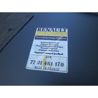 LAMIERATO RIVESTIMENTO PANNELLO PORTA POST DX RENAULT R18 7701461170-4