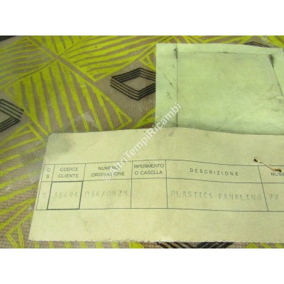 LENTE FANALINO LUCE TARGA RENAULT - CITROEN 7701015419-7