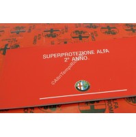 LIBRETTO SUPERPROTEZIONE ALFA 2° ANNO ALFA ROMEO