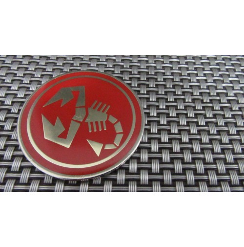 LOGO ADESIVO EMBLEMA SCORPIONE ABARTH PER FIAT - AUTOBIANCHI - ALTRO