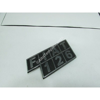 LOGO STEMMA EMBLEMA FIAT 126-2