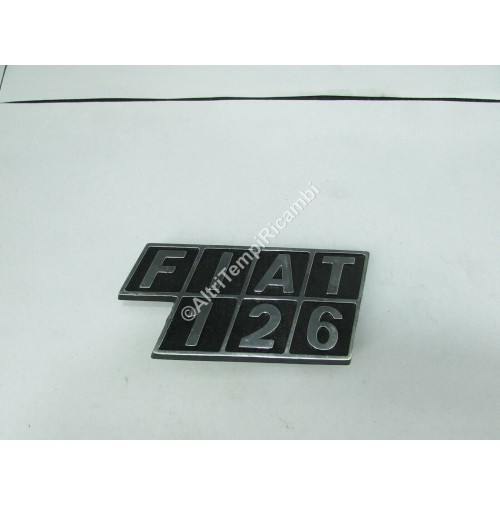 LOGO STEMMA EMBLEMA FIAT 126