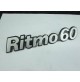 LOGO STEMMA EMBLEMA FIAT RITMO 60