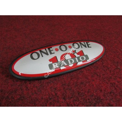 LOGO STEMMA EMBLEMA FREGIO ONE O ONE RADIO 101 RENAULT KANGOO - MASTER - CLIO-4