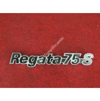 LOGO STEMMA EMBLEMA FREGIO REGATA 75 S FIAT