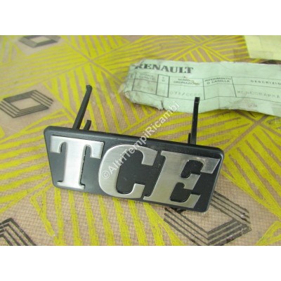 LOGO STEMMA EMBLEMA TCE RENAULT R9 7704002095-3