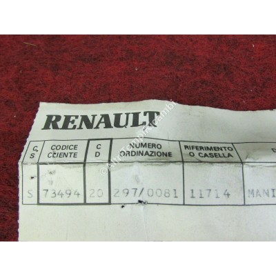 MANIGLIA GHIERA REGOLAZIONE SEDILE RENAULT R15 7700622813-0