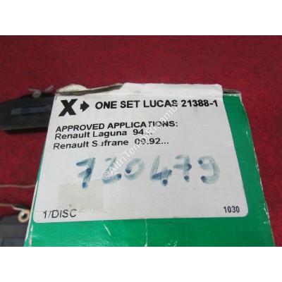 PASTIGLIE FRENO ANTERIORE RENAULT LAGUNA - SAFRANE 720479-5