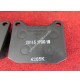 PASTIGLIE FRENO ANTERIORI PEUGEOT 209 20145 FRONT BRAKE PADS BREMSBELÄGE VORNE 