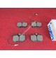 PASTIGLIE FRENO ANTERIORI PEUGEOT 309 WVA 21080 FRONT BRAKE PADS BREMSBELÄGE 