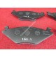 PASTIGLIE FRENO ANTERIORI VOLKSWAGEN GOLF - DERBY - JETTA - SEAT CORDOBA - IBIZA