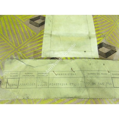 PIASTRA RENAULT R5 7700544754-5