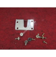 PLACCHETTA CORNICE CROMATA SERRATURA PORTA ANT DX PER MASERATI BITURBO 424 - ...