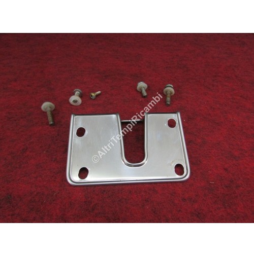 PLACCHETTA CORNICE CROMATA SERRATURA PORTA POST DX PER MASERATI BITURBO 424 -...