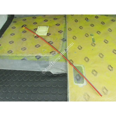 PROFILO MODANATURA CROMATA RENAULT SUPER 5 7700781059-2