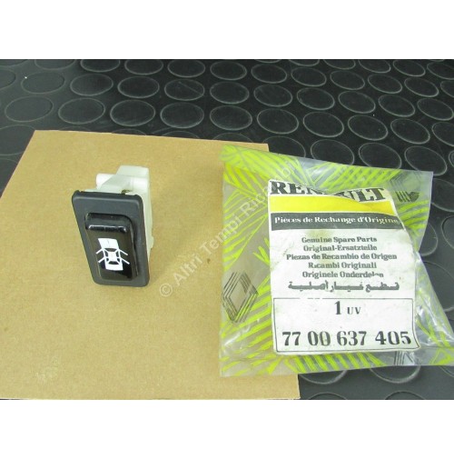 PULSANTE INTERRUTTORE COMANDO BLOCCAPORTE RENAULT 7700037406