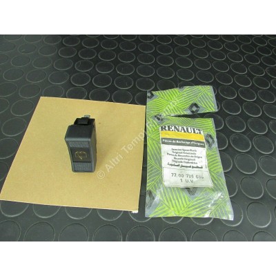 PULSANTE INTERRUTTORE COMANDO TERGILUNOTTO RENAULT 19 7700794686-4