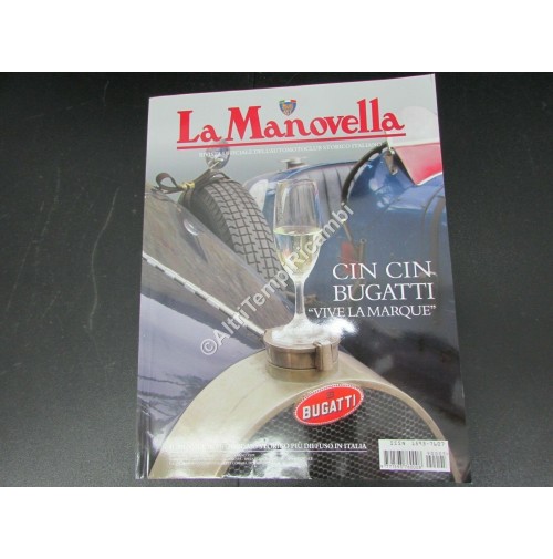 RIVISTA LA MANOVELLA CIN CIN BUGATI VIVE LA MARQUE BUGATTI ATLANTE COUPE' -