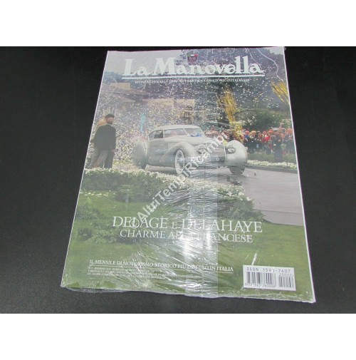 RIVISTA LA MANOVELLA DELAGE E DELAHAYE CHARME ALLA FRANCESE ALFA ROMEO ALFETTA