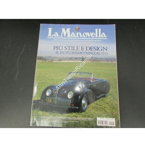 RIVISTA LA MANOVELLA PIU' STILE E DESIGN IL FUTURISMO NELL'AUTO LANCIA APRILIA