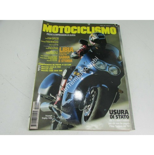 RIVISTA MOTOCICLISMO PROVE & IMPRESSIONI DI GUIDA N 4