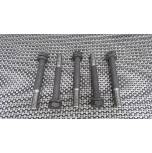 SERIE 5 PZ BULLONI TESTATA PER FIAT 128 - 128 SL - COUPE' - 10.9