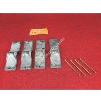 SERIE BORCHIE PARAURTI FIAT 127