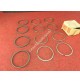 SERIE FASCE ELASTICHE FIAT 1100 103 PISTON RINGS - EXPANDER SET KOLBENRINGE 